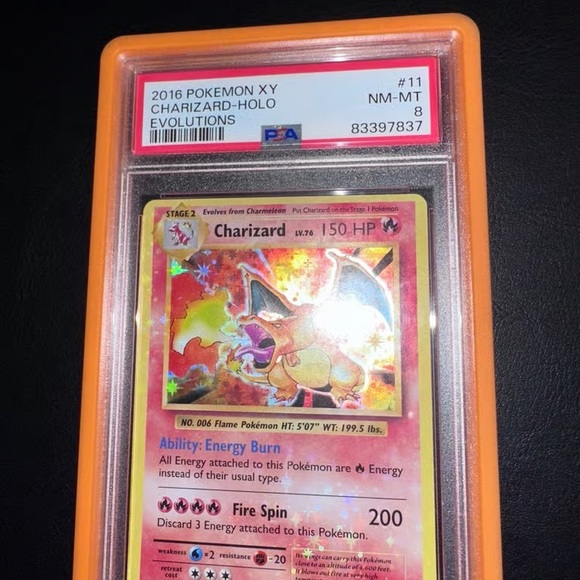 charizard pokemon card 11/108 holo Charizard - XY main image 0